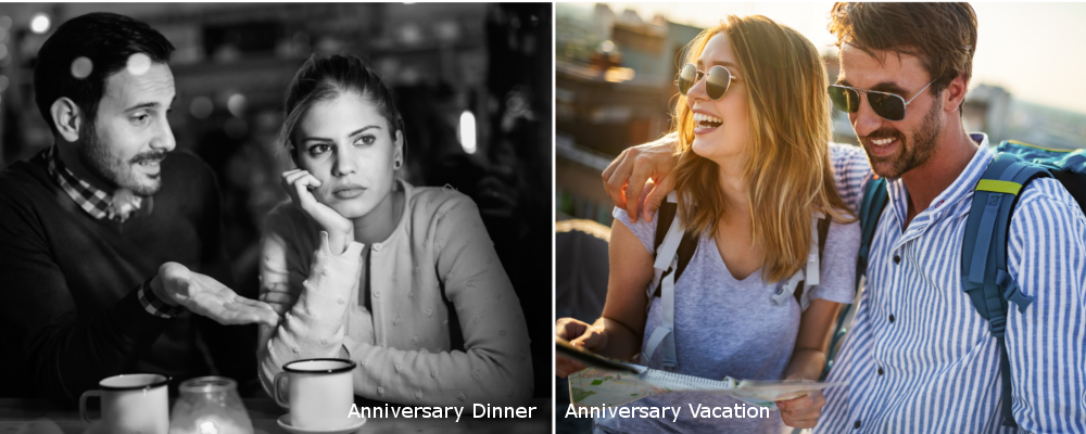 anniversary vacation